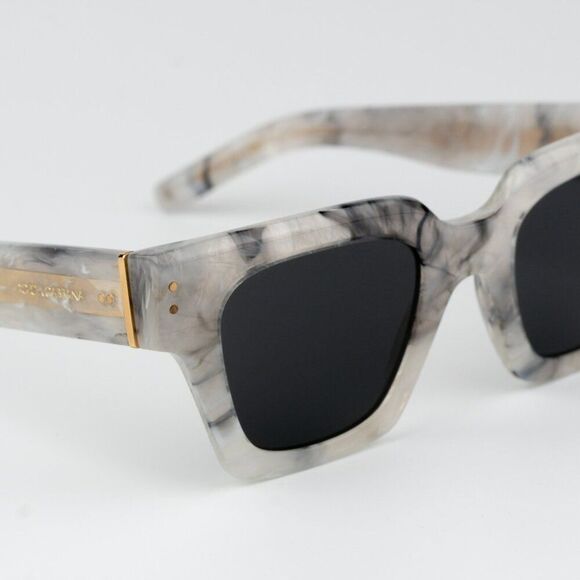 NEW D&G DG4413 342887 Grey Marble Grey Square Unisex Sunglasses - Picture 6 of 12